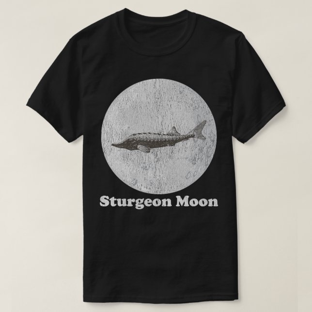T-shirt Sturgeon Moon Astrologie Pleine lune Sciences spat (Design devant)
