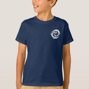T-SHIRT STURGEON STURGEON WOODCUT ART