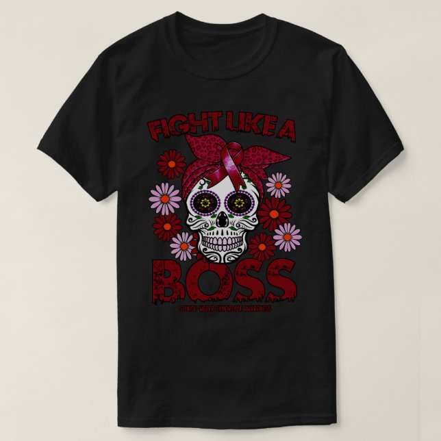 T-shirt SturgeWeber Syndrome Lutte de sensibilisation comm (Design devant)