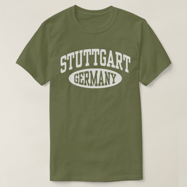 T-shirt Stuttgart Allemagne (Design devant)