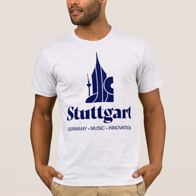 T-shirt Stuttgart Allemagne Europe (Devant)
