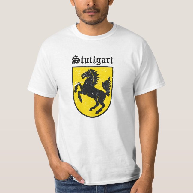 T-shirt Stuttgart Wappen (Devant)