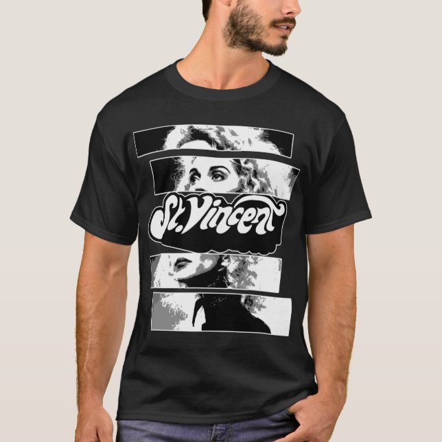 T-shirt StVincent drôle (Devant)