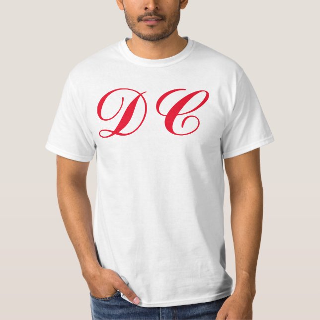 T-shirt Style 7 de DC (Washington DC) (Devant)