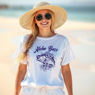 T-shirt Style Aloha Bass-Fisherman
