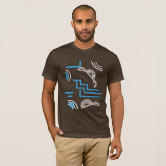 T-shirt Style Art Déco Design abstrait
