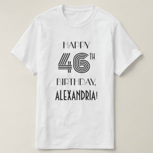 Vetements Anniversaire De 46 Ans Pour Homme Zazzle Fr