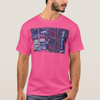 T-shirt Style Art esthétique Vaporwave Cyberpunks