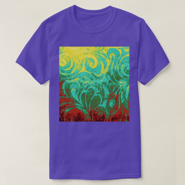 T-shirt Style Art Nouveau Vintage (Design devant)