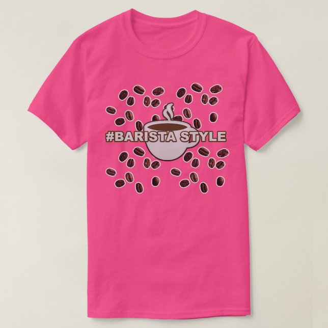 T-shirt Style Barista 3 (Design devant)