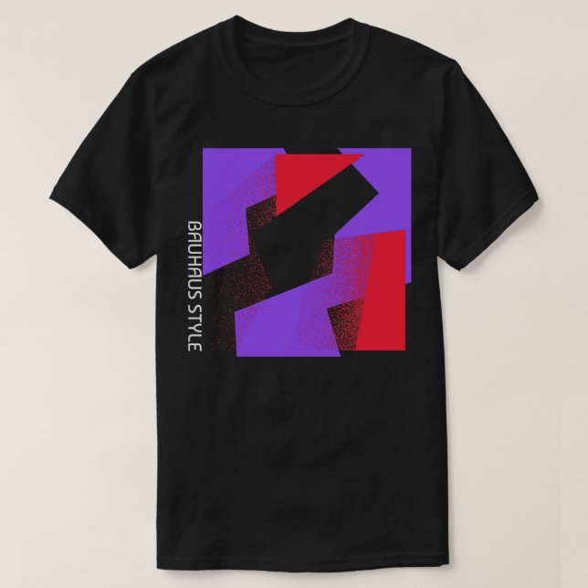 T-shirt Style Bauhaus (Design devant)
