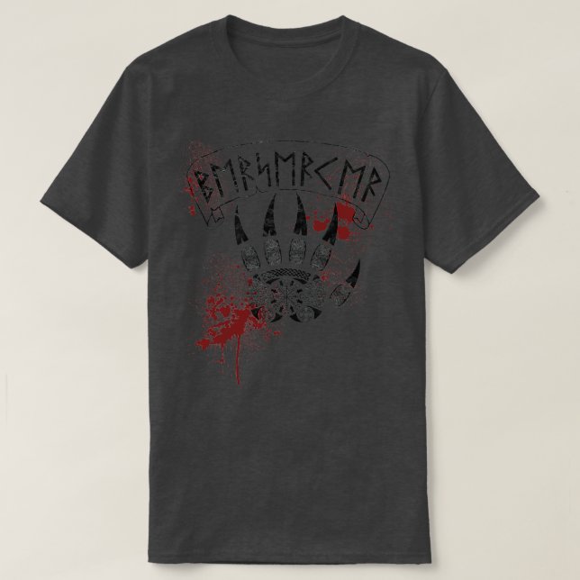 T-shirt Style Berserk Viking (Design devant)