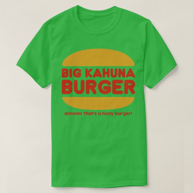 T-shirt Style Big Kahuna Burger 90s (Design devant)