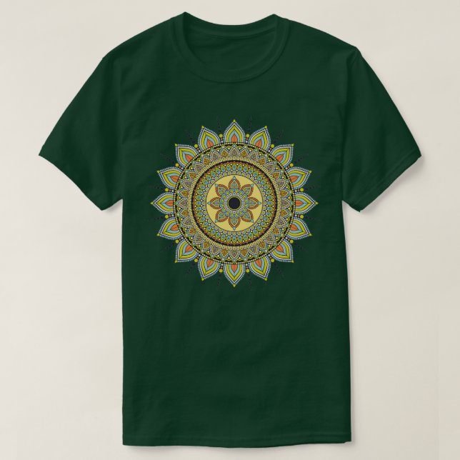 T-shirt Style bohème mandala (Design devant)