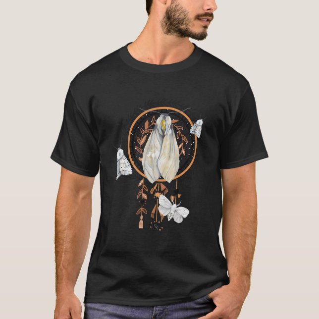 T-shirt Style Boho Alchemy Mystic Butterfly Moth (Devant)