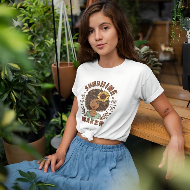 T-shirt Style boho Sunshine Maker (Créateur téléchargé)