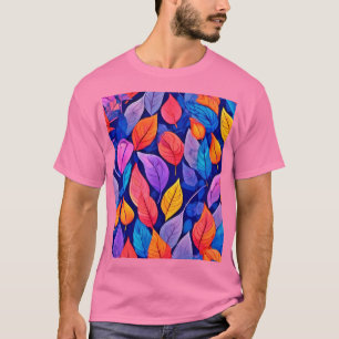 T-shirt Style Brothel : Vibrant Motifs feuille