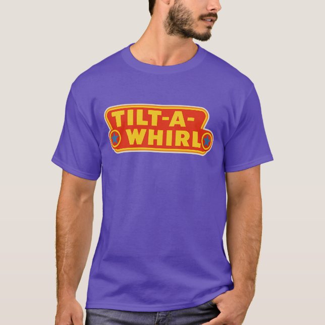T-shirt Style carnaval rétro TILT-A-WHIRL (Devant)