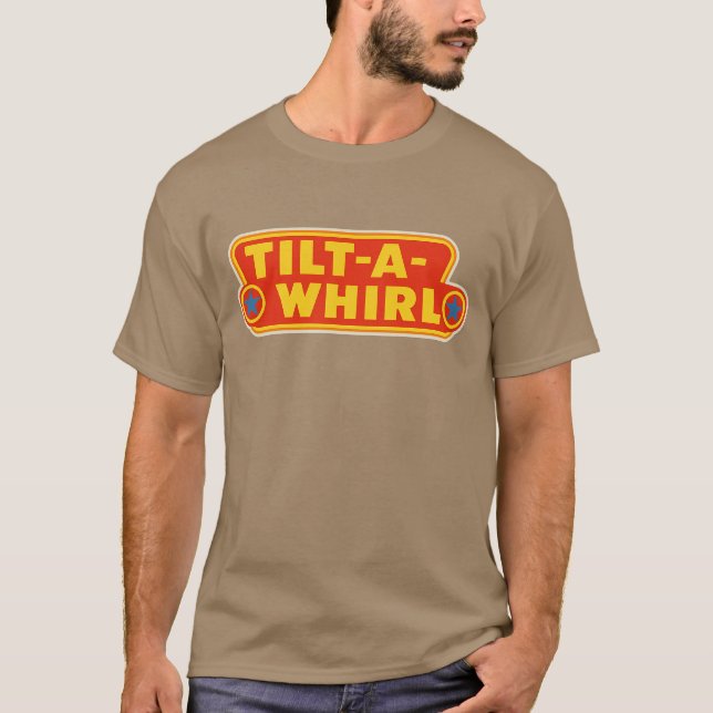 T-shirt Style carnaval rétro TILT-A-WHIRL (Devant)