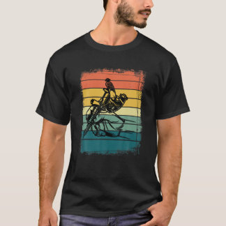 T-shirt Style Chat 80vintage Retro Design détendu