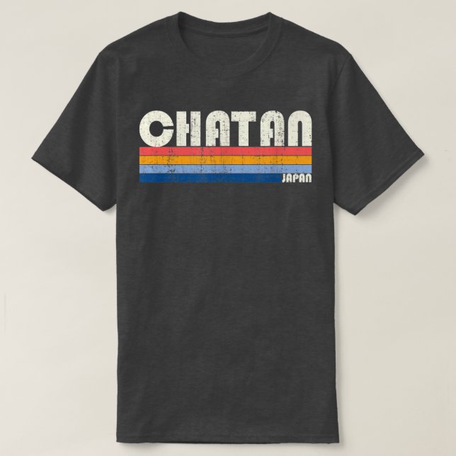 T-shirt Style Chatan les années 70 80s, Japon (Design devant)