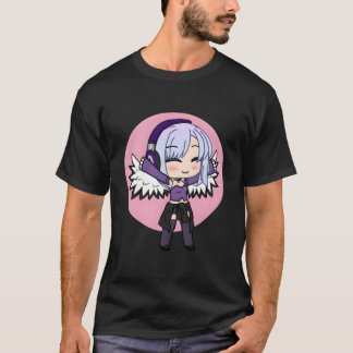 T-shirt Style Chibi Kawaii Anime avec des ailes