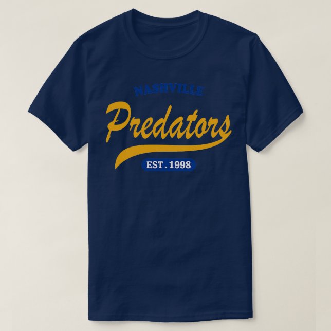 T-shirt Style classique de Nashville Predators (Design devant)
