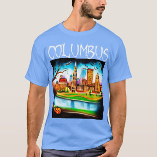 T-shirt Style Columbus Halloween