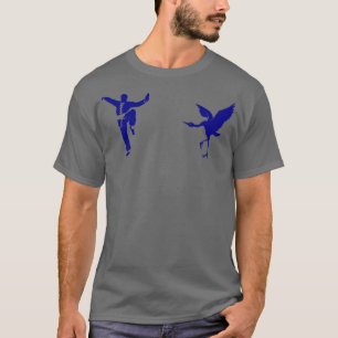 T-shirt Style Crane Kung Fu