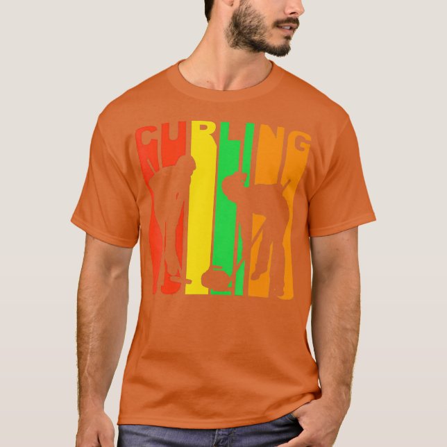 T-shirt Style Curlers des années 1970 (Devant)