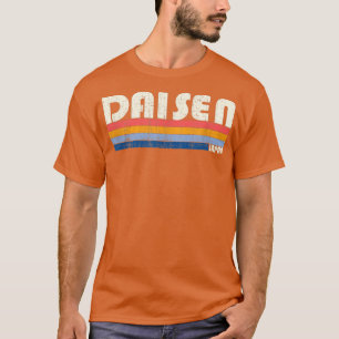 T-shirt Style Daisen les années 70 80s, Japon