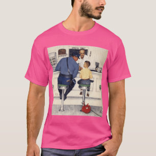 T-shirt style d'art de norman rockwell cadeau vintage1