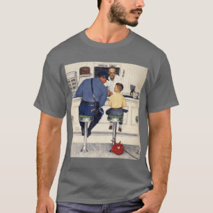 T-shirt style d'art de norman rockwell cadeau vintage1