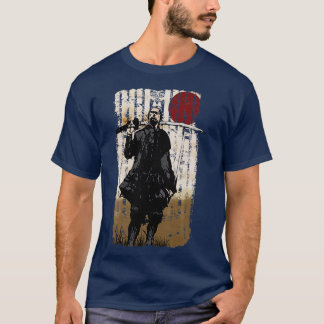 T-shirt Style d'art japonais de Samurai Bushido