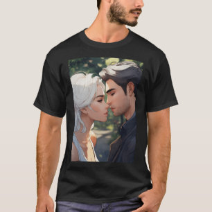 T-shirt style de bande dessinée