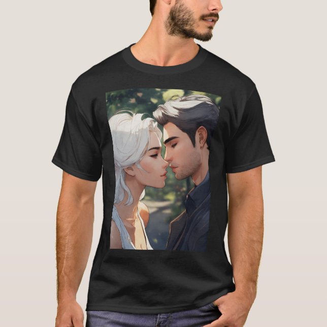 T-shirt style de bande dessinée (Devant)