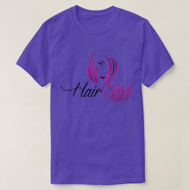 T-shirt Style de cheveux 2 (Design devant)
