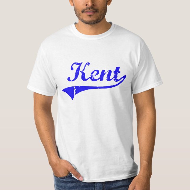 T-shirt Style de classique de nom de famille de Kent (Devant)