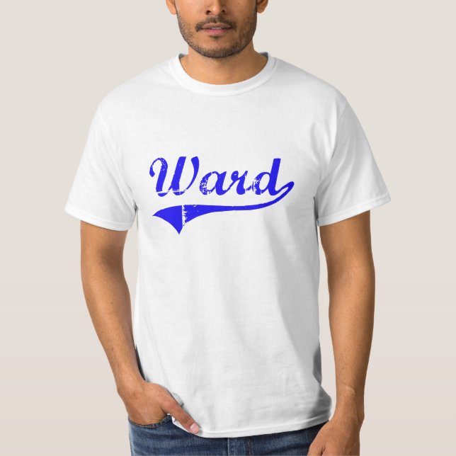T-shirt Style de classique de nom de famille de salle (Devant)