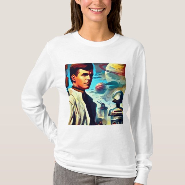 T-shirt Style de couverture du magazine de pâtes SF 2 (Devant)