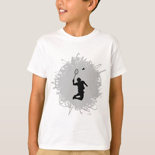 T-shirt Style de crible de Badminton (Devant)