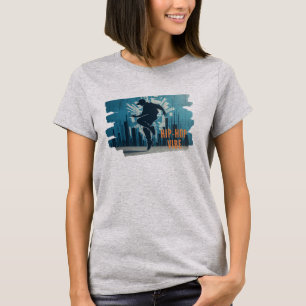 T-shirt Style de danse hip-hop urbain