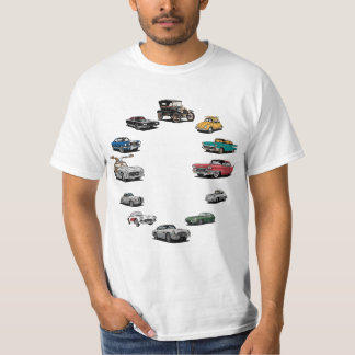 T-shirt Style de dessin de voiture classique