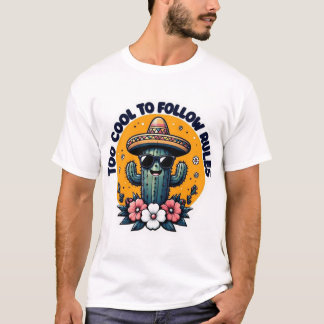 T-shirt Style de disjoncteur de règle - Conception de devi