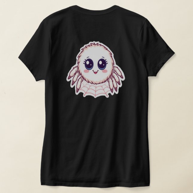 T-shirt Style de femme araignée (Couchage Retour)