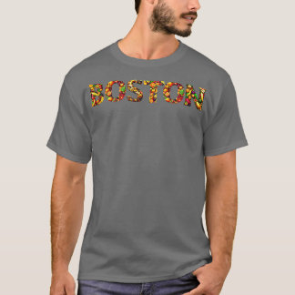 T-shirt Style de fruits de la ville de Boston