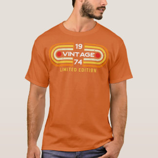 T-shirt Style de jeu vidéo rétro vintage 1974