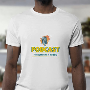 T-shirt Style de la façon de baladodiffusion