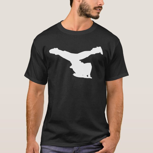 T-shirt Style de moulin à vent blanc (Devant)