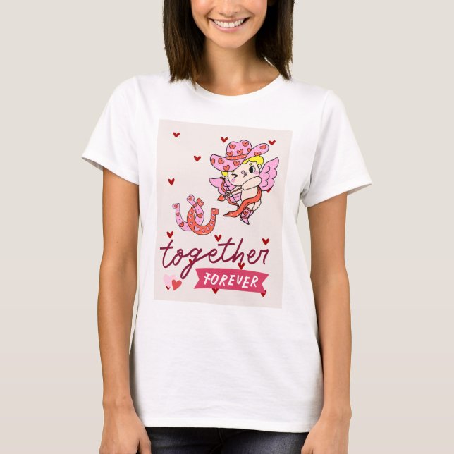T-SHIRT STYLE DE PAYS POUR TOUJOURS (Devant)